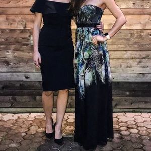 BCBG Maxi Dress - Sweetheart Neckline Size 2